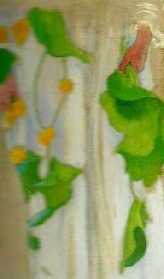 Carl Larsson detaljstudie till gratulation France oil painting art